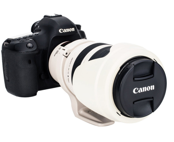 белая бленда для Canon EF 28-300mm f/3.5-5.6 L IS USM