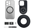 JJC MFS-I14PM Система установки светофильтров 49 мм на iPhone 14 Pro Max с magsafe чехлом и силиконовой блендой