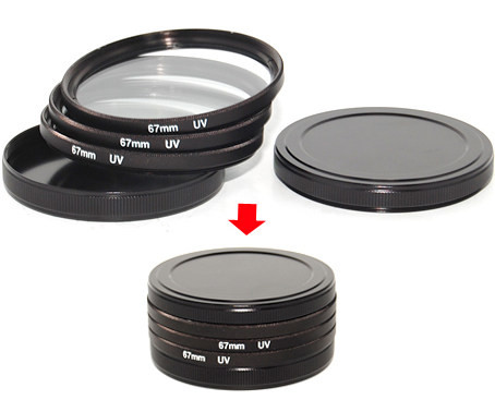 металлические защитные крышки для фильтров 37 мм