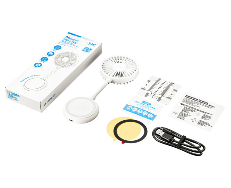JJC MS-FA1 WHITE MagSafe вентилятор для смартфона, белый цвет