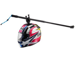 Роторное карбонове крепление на шлем для экшн камер, телескопическое