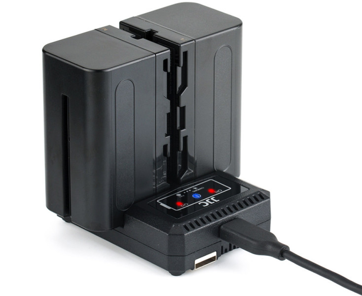 JJC DB-NPF7K2 Комплект 2 аккумулятора Sony NP-F750 / NP-F770 + QC 3.0 зарядное устройство