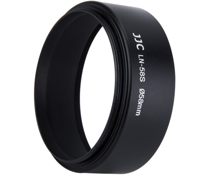 58мм бленда металлическая для объектива