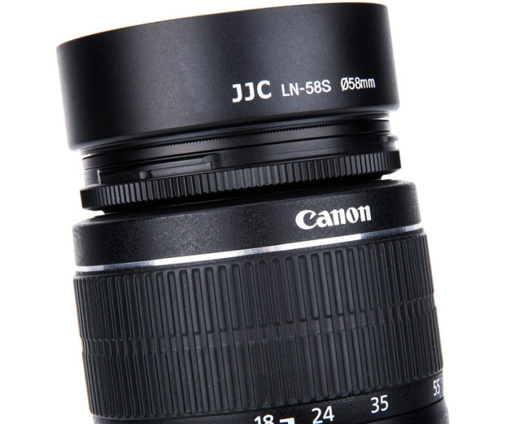 JJC LN-58S Металлическая резьбовая бленда 58 мм